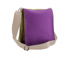 Modern Repeating Pattern Messenger Bag