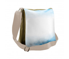 Techno Geometric Futuristic Messenger Bag