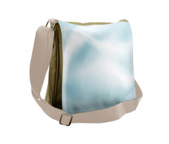 Smooth Pastel Tones Waves Messenger Bag