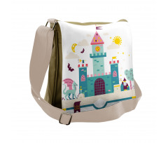 Children Theme Magic Kingdom Messenger Bag