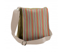 Grandiose Stripes Patterns Messenger Bag