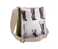 High Heel Boots Messenger Bag