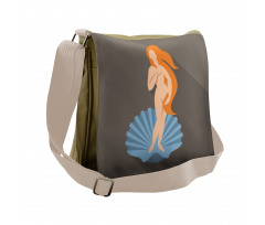 Simplistic and Historic Greek Messenger Bag