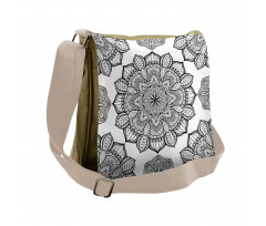 Floral Motifs Messenger Bag