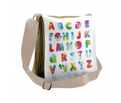 Alphabet Letters Fun Messenger Bag