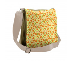 Fresh Fruits Summer Organic Messenger Bag