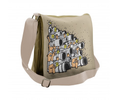 Humor Photographers Art Messenger Bag