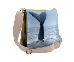 Whale Tail Puerto Lopez Messenger Bag