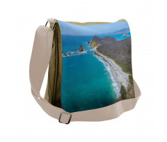 Los Frailes Beach Panoramic Messenger Bag