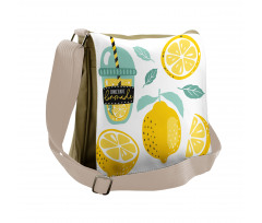 Homemade Lemonade with Pipe Messenger Bag