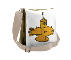 Creative Bathyscaphe Art Messenger Bag