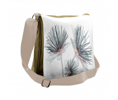 Xtray Effect Passion Flower Messenger Bag