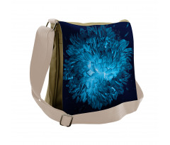 Luminous Chrysanthemum Art Messenger Bag