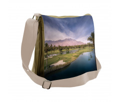 Picturesque Landscape of Chino Messenger Bag