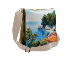 Mediterranean Scenery Messenger Bag