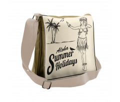 Aloha Summer Holidays Messenger Bag