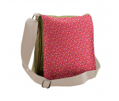 Hibiscus Bloom Petals Messenger Bag