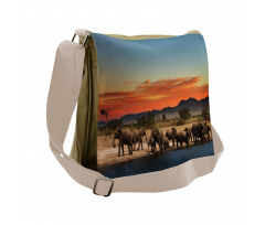 Safari Wildlife Messenger Bag