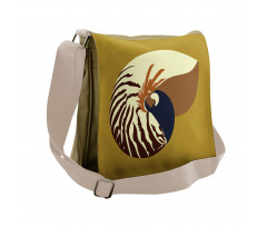 Nautilus Shell Underwater Messenger Bag