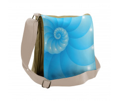 Depth of Ocean Nautical Shell Messenger Bag