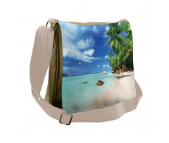 Seascape Nature Jungle Messenger Bag