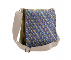 Doodle Underwater World Messenger Bag