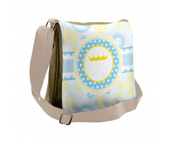 Royal Baby Crown Messenger Bag