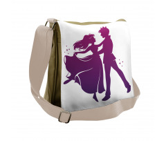 Prince and Princess Dance Messenger Bag