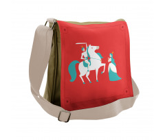 Princess Prince on Horse Messenger Bag