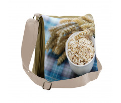 Bowl Full of Oats Photo Messenger Bag