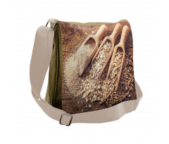 Oat Flakes Seeds and Bran Messenger Bag