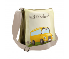 Back to School Theme Messenger Bag