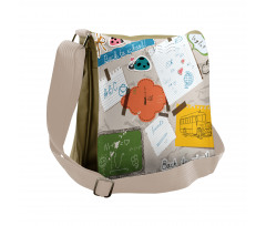 Back to School Learning Messenger Bag