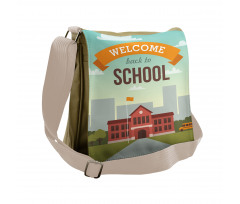 Welcome Back to School Messenger Bag