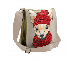 Fashionable Dog Messenger Bag