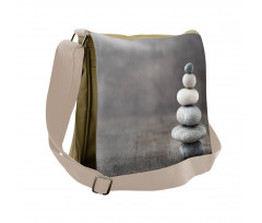 Stability 6 Stones Nature Messenger Bag