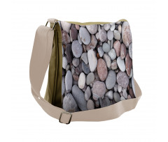 Sea Elements Pile of Stones Messenger Bag