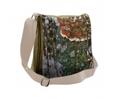 Lake Superior Winter Side Messenger Bag