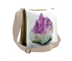 Crystal Like Lavender Hues Messenger Bag