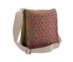 Rainbow Scale Feel Messenger Bag