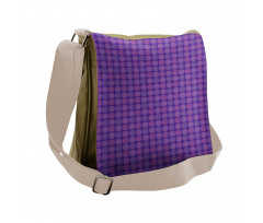 Polka Dots Modern Messenger Bag