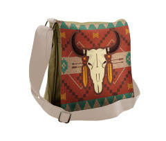 Bull Head Messenger Bag