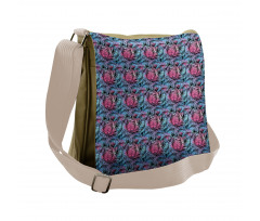 Tropic Leaves Botanical Messenger Bag