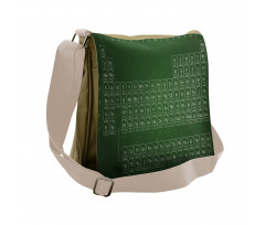 Periodic Table Messenger Bag