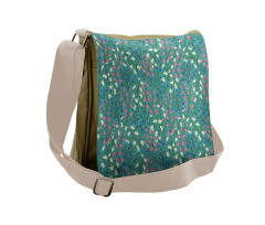 Ornate Nature Design Messenger Bag