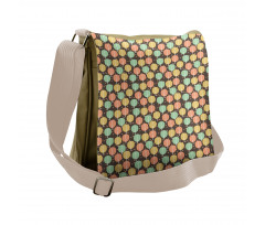 Trees with Fallen Leaves Messenger Bag