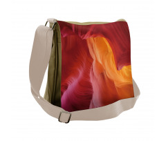 Color Hues of Eroded Stone Messenger Bag