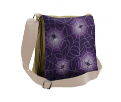 Mysterious Spider Web Messenger Bag