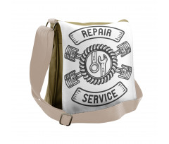 Tools Repair Service Messenger Bag