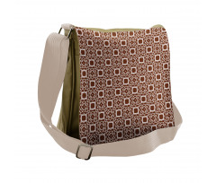 Pattern with Nested Motifs Messenger Bag